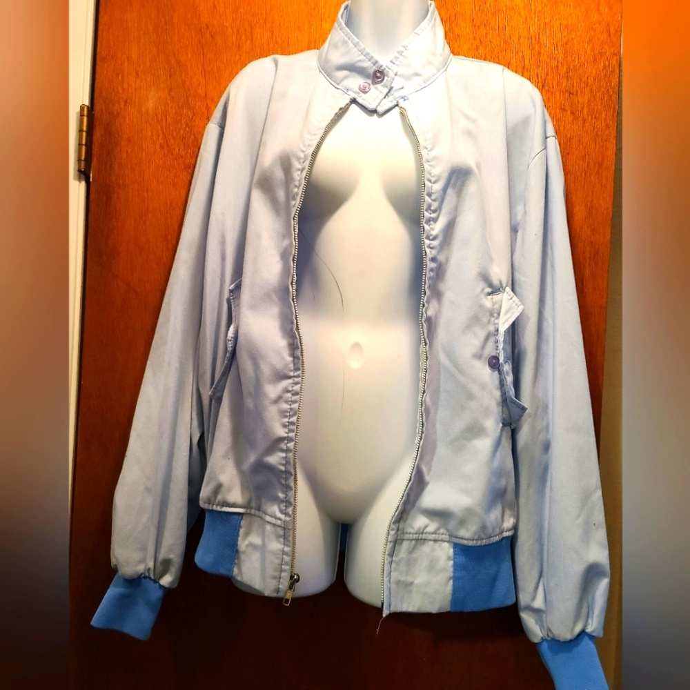 Vintage baby blue 💙 windbreaker by Butwin szXL